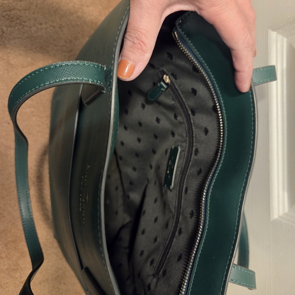 GUC Kate Spade Green Tote Bag - Picture 7 of 10